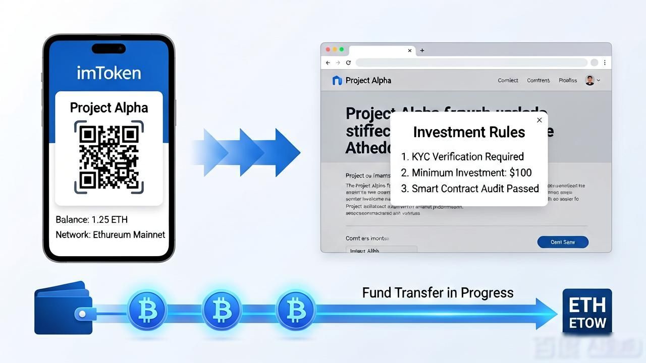 imToken钱包公众投资教程_如何通过imToken钱包官网地址参与公众投资的形成？_imToken钱包如何参与DApp投资