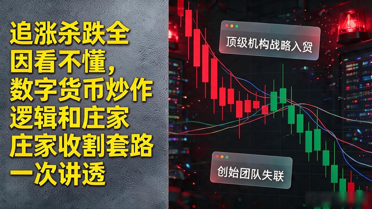 数字货币炒作逻辑_币圈散户被收割心理_币圈庄家操控价格逻辑