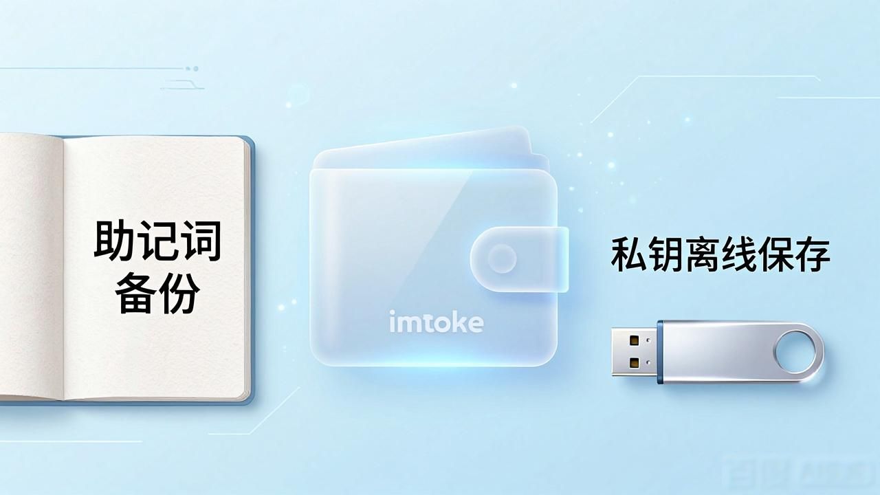 imToken 钱包新手入门｜安全备份技巧_imToken钱包助记词备份方法_imToken钱包私钥安全存储