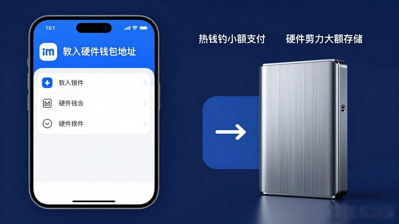 imToken 钱包大额资产安全｜硬件钱包必备_硬件钱包私钥安全隔离_imToken大额资产冷存储