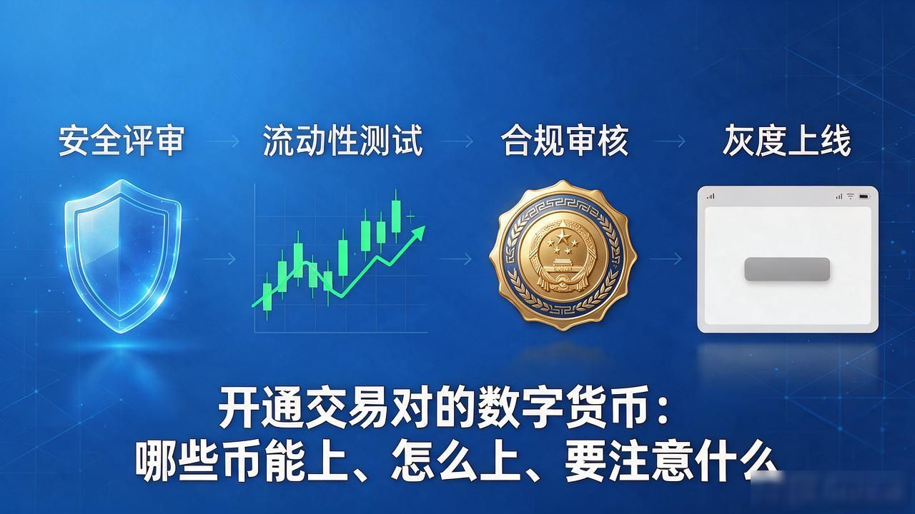 交易所交易对开通标准_数字货币上线技术安全_开通交易对的数字货币