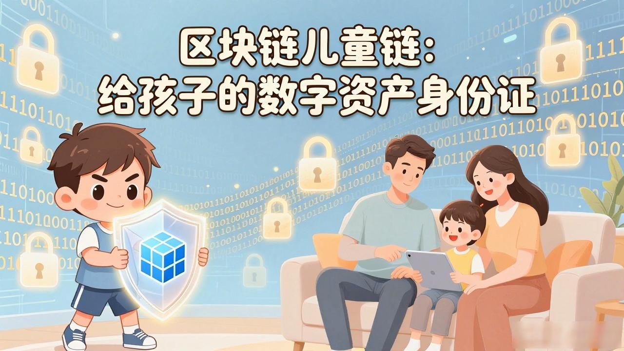 区块链技术保护孩子数字身份_儿童链隔离层保障孩子数字资产安全_区块链儿童链