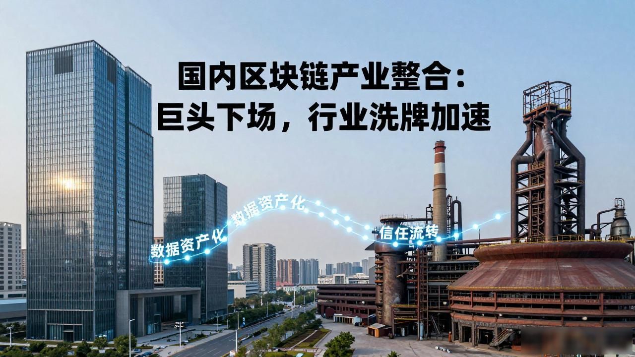 国内区块链产业整合_金融从业者 观察市场变化 链改项目整合_国内区块链产业整合 深水区 银行央企入局