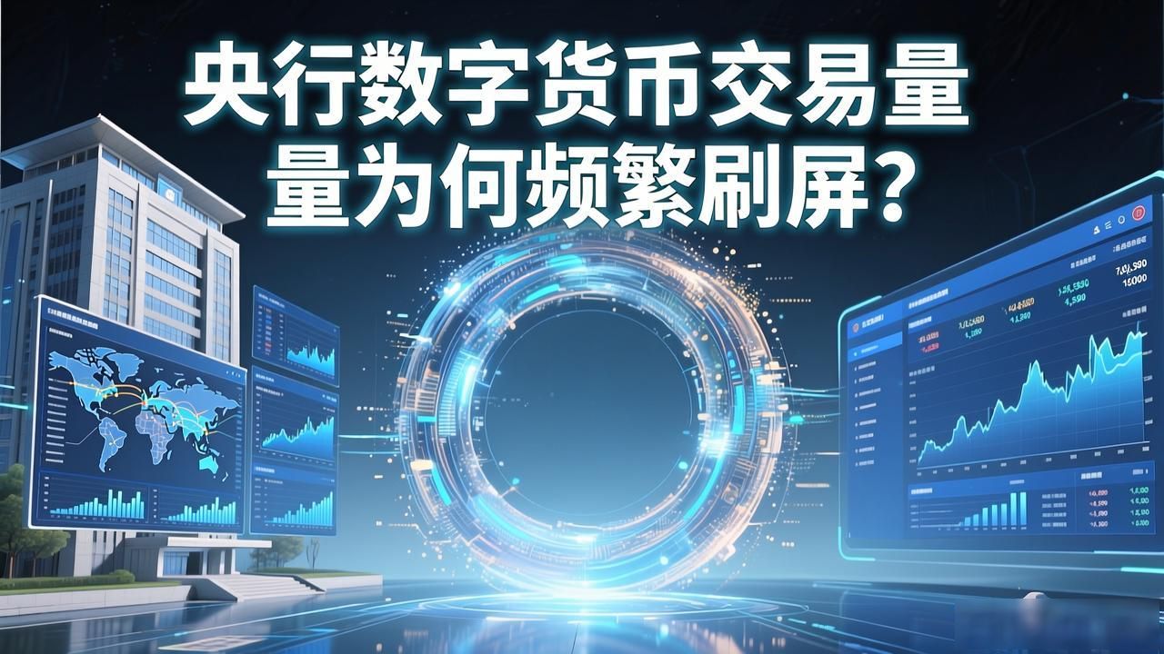 央行数字货币交易量_数字人民币交易量增长_央行数字货币法偿性优势