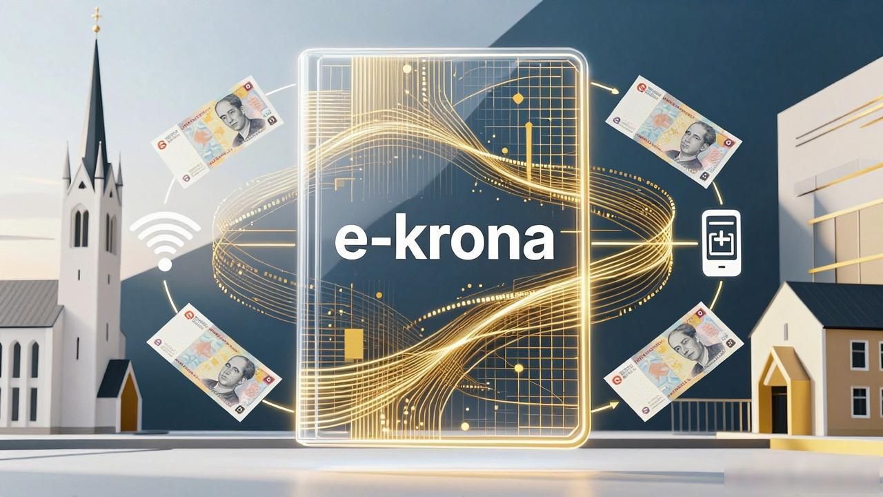 e-krona的核心价值_瑞典数字货币克朗_瑞典央行数字货币e-krona