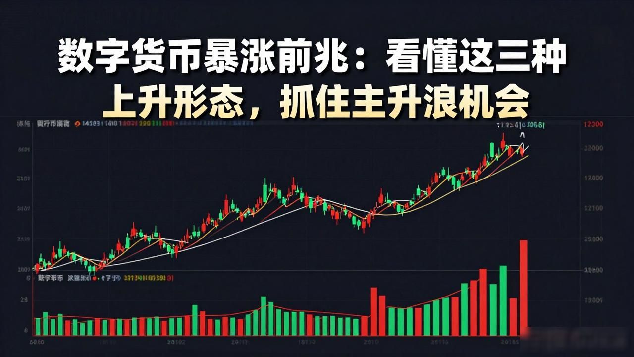 底部抬高的上升通道_平台突破后的加速赶顶_数字货币上升三种形态