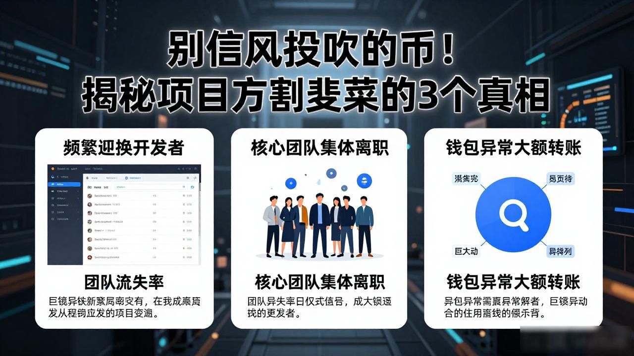 识别币圈骗局_数字货币有内部人骗局_分析项目风险