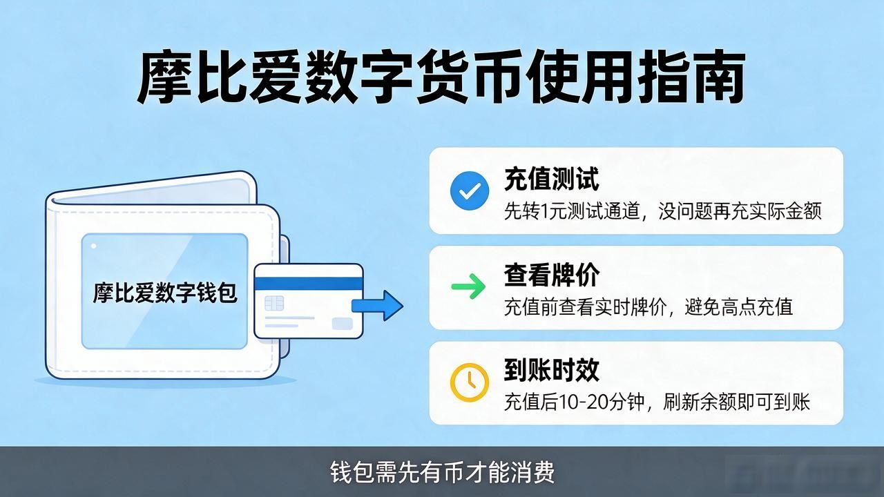 摩比爱数字货币使用教程_摩比爱数字货币怎么用_摩比爱充值提现攻略