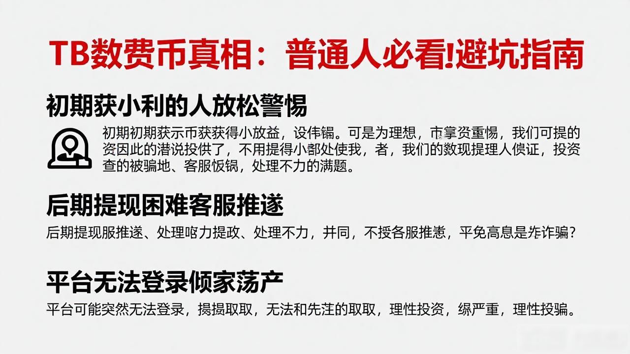 警惕TB数字货币骗局_TB数字货币_远离庞氏骗局投资陷阱