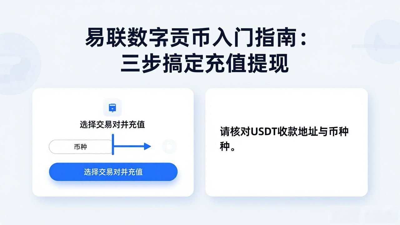 易联数字货币上手步骤_易联数字货币怎么用_易联数字货币交易注意事项