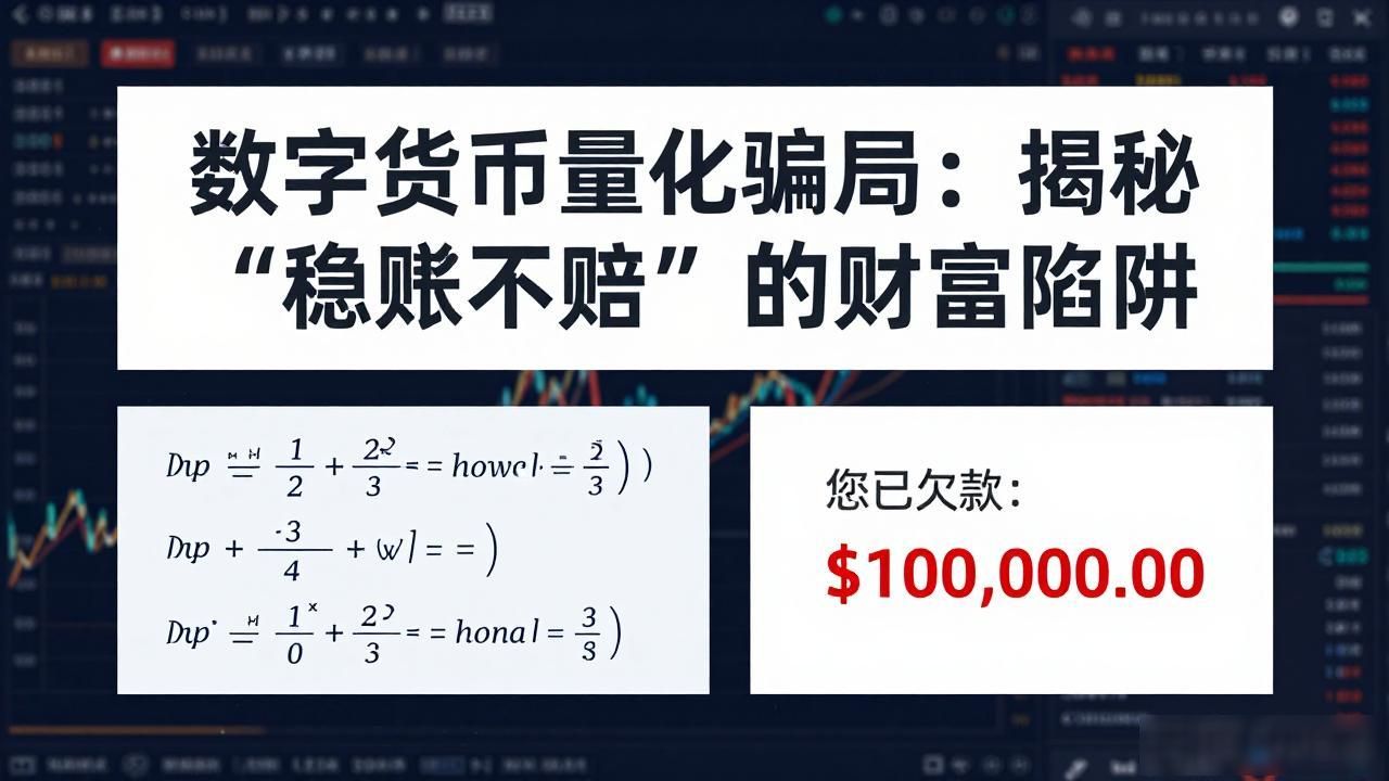 数字货币量化骗局_量化交易骗局_自动化交易风险