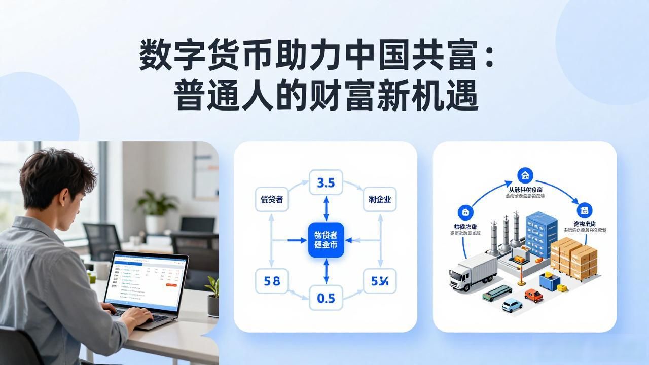 数字货币推广重塑中国金融版图_数字人民币助力共同富裕_数字货币中国共富