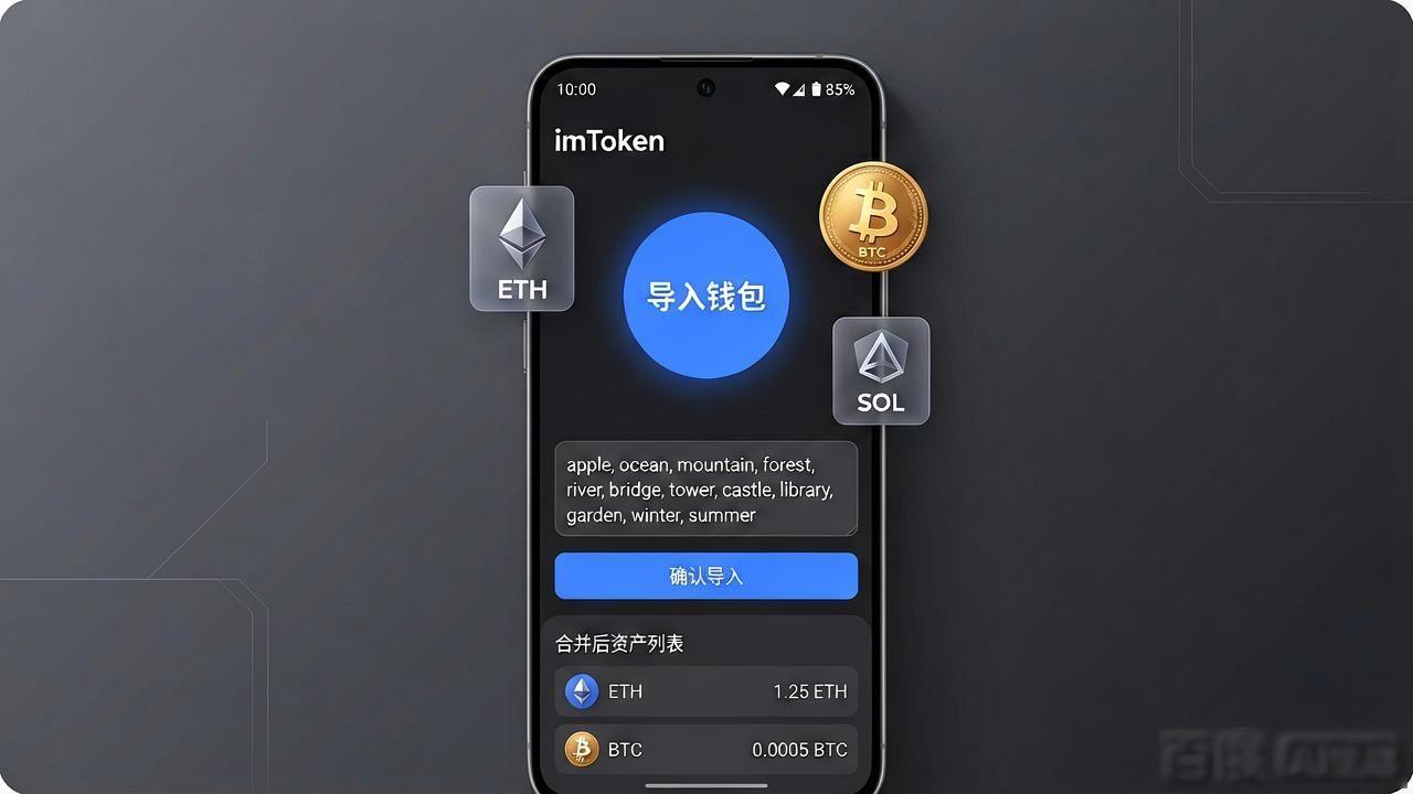 imToken钱包整合不同链资产_如何通过imToken钱包下载整合各类资产？_imToken钱包添加资产