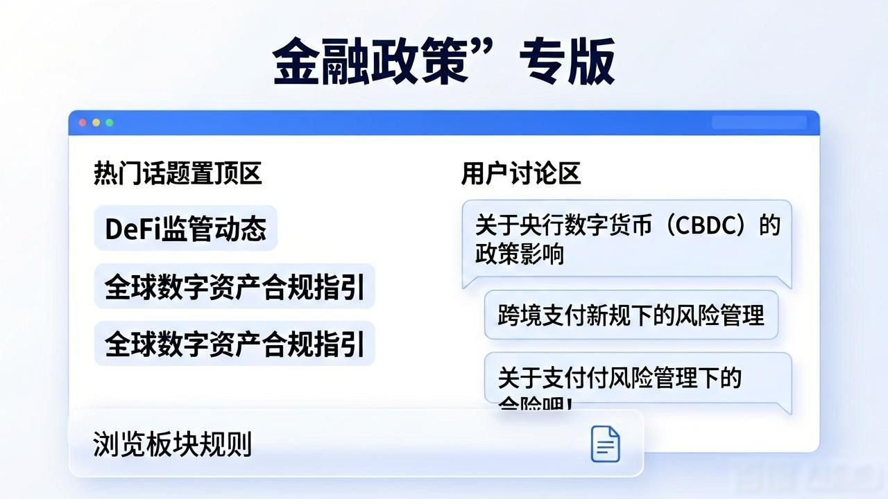 imToken官网 金融政策讨论 区块链社区_如何在imToken钱包官网地址上参与金融政策讨论?