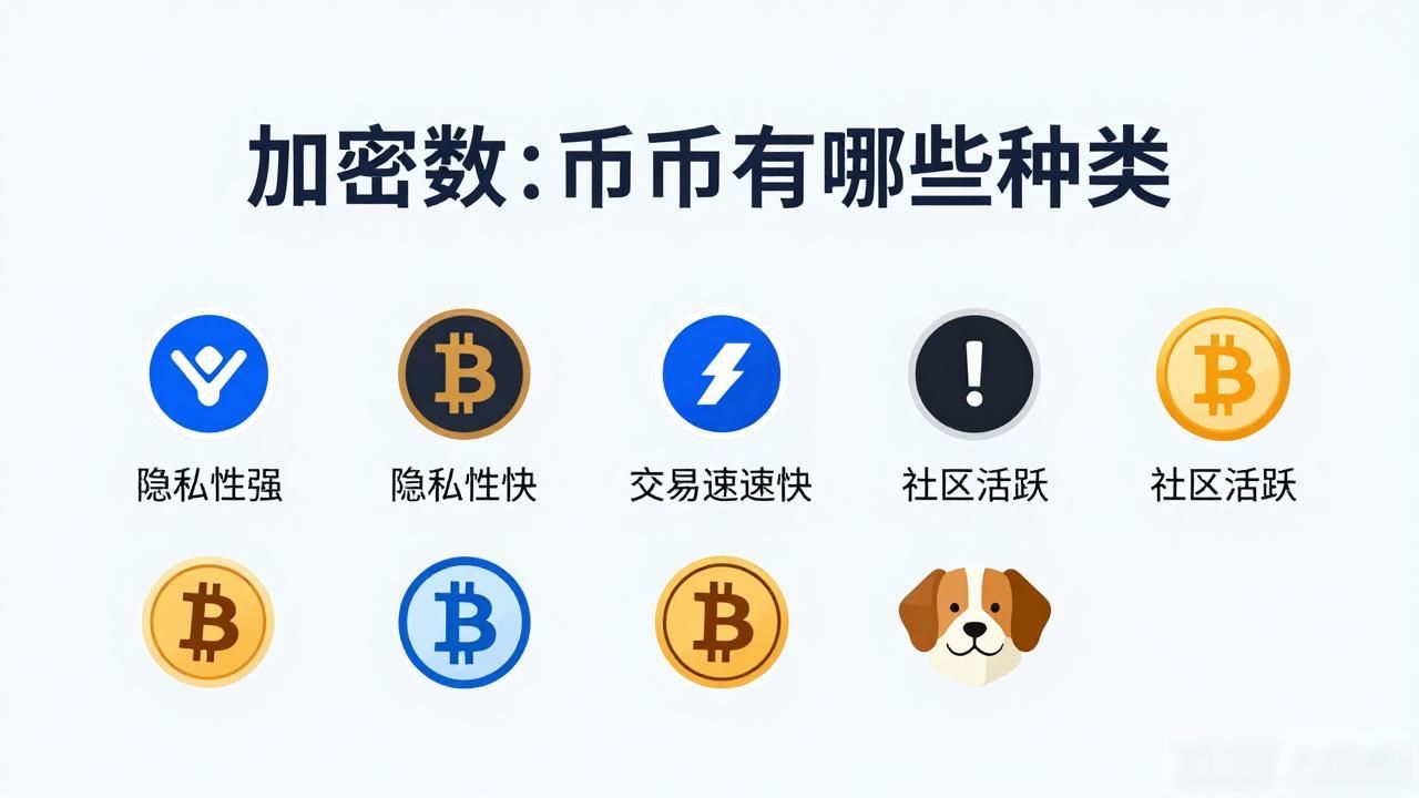 加密数字货币分类_各类加密数字货币特点_加密数字货币包括什么