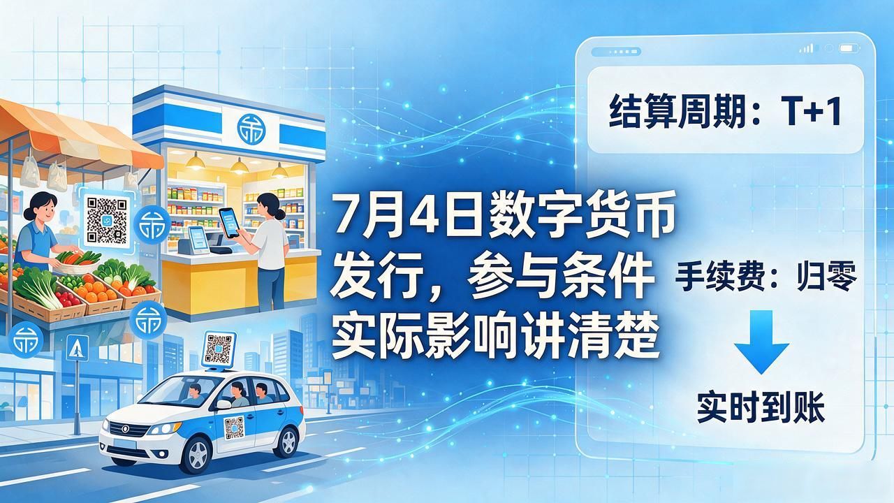 央行数字货币公众流通_7月4日数字货币发行_分批次限额兑换规则